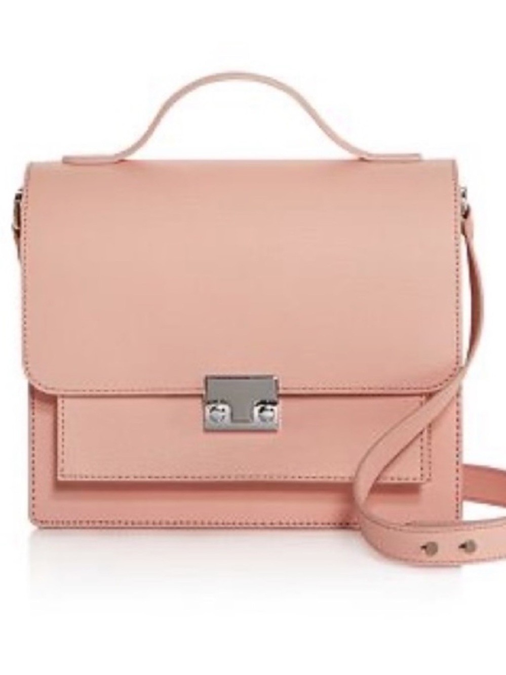 Loeffler Randall Pink Leather Satchel